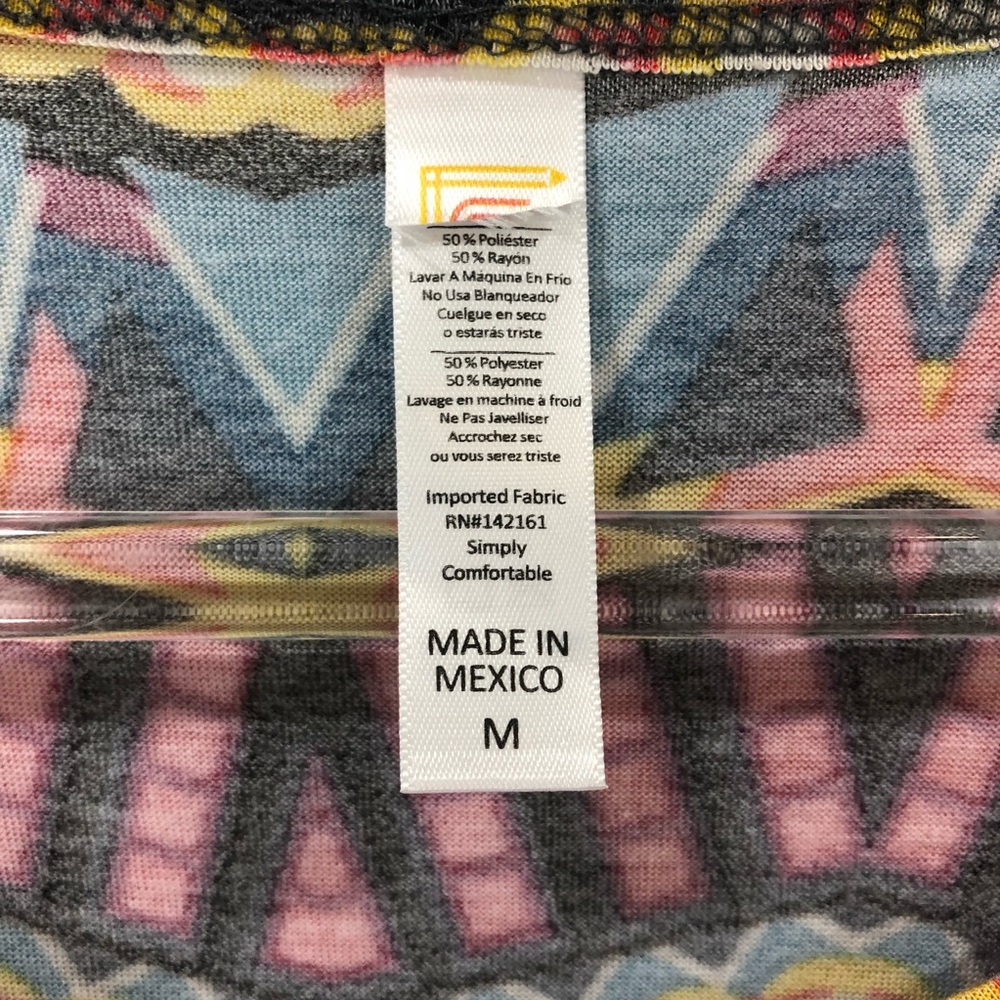 LuLaRoe Classic Hi Low Top - Picture 3 of 4